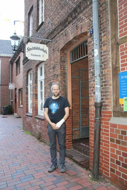  Peter Jobmann, Leiter der Stadtbibliothek Buxtehude