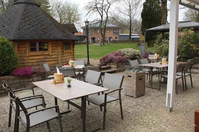 Ein schöner Blick ins Grüne vom Biergarten des Frommanns Landhotels und Privatbrauerei | Foto: pm