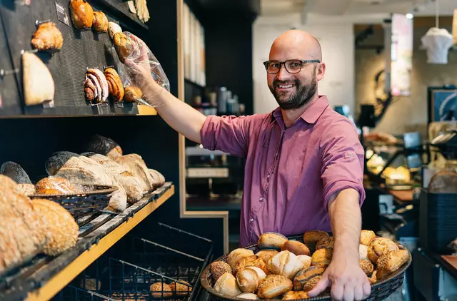 Die Brot- und Brötchenvielfalt steht stellvertretend für den „Echten Genuss“ bei Junge | Foto: Junge Die Bäckerei.