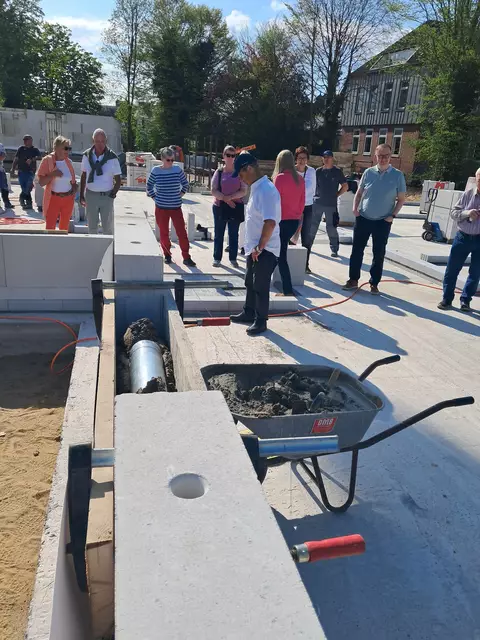 Die Zeitkapsel in der Mauer | Foto: Anika Werner