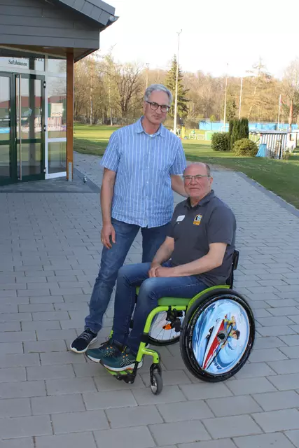 Leiten die Umfrage-Aktion: KSB-Inklusionsbeauftragter Albin Zirk (re.) und Martin Ihlius | Foto: ce