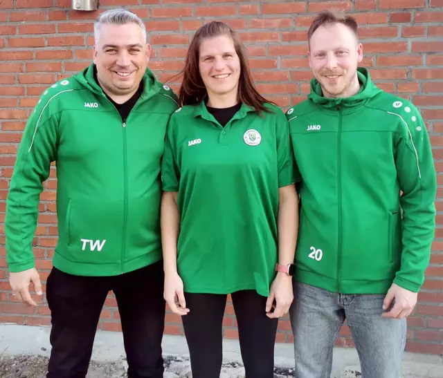 Eintracht Elbmarsch hat für die Zukunft aufgestellt mit (v.l.): Swen Mohr, Jacqueliene Birkner und Nico Fabian | Foto: Eintracht