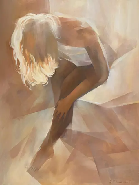 „Lichtdurchflutet“ - Öl auf Leinwand | Foto: Julia Kotenko