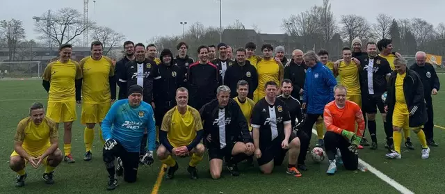 Gemeinsames Mannschaftsfoto. Urheber: Steinbecker Ackerjungs