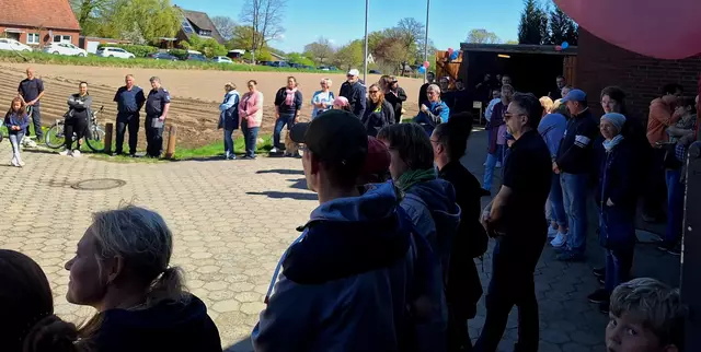 Auf der Gründungsfeier der Kinderfeuerwehr der FF Leversen-Sieversen | Foto: FF Leversen-Sieversen
