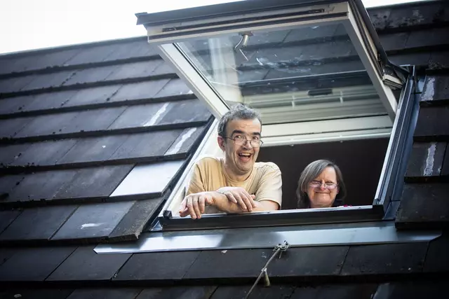 Derzeit findet eine Dachsanierung des Haus Eckel statt | Foto: Sozialkontor Gesche Jaeger