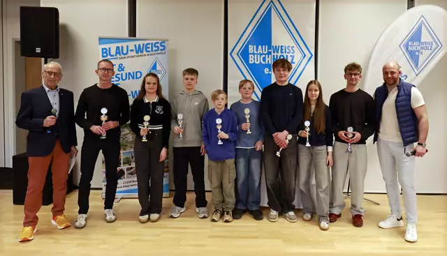 Die Fechtelite von Blau-Weiss Buchholz | Foto: AR Promedia