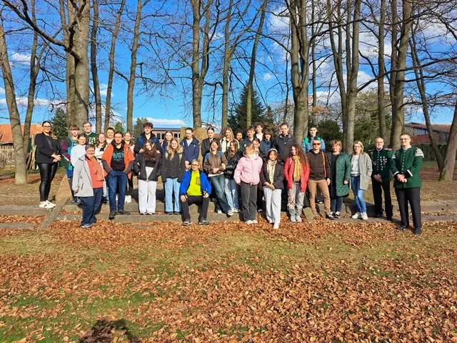 Die Jugend des Tostedter Schützenvereins freute sich sehr über den Besuch der Jugendlichen aus der polnischen Partnergemeinde Lubaczów | Foto: Schützenverein Tostedt
