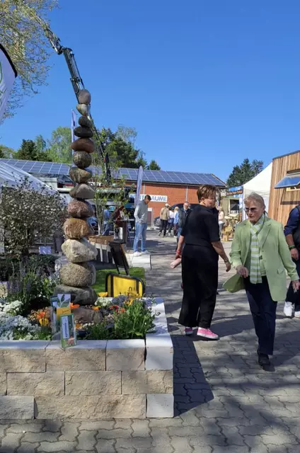 Faszinierende Gartendekorationen waren auf der Messe zu erleben | Foto: Henry Bielefeldt