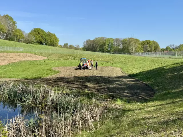 Regenrückhaltebecken Jesdal | Foto: Gemeinde Seevetal 