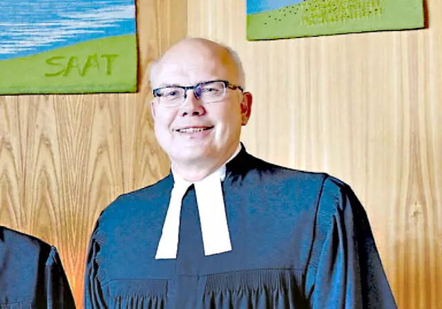 Pastor Volker Dieterich-Domröse wurde in den Ruhestand verabschiedet | Foto: Chr. Schönbeck