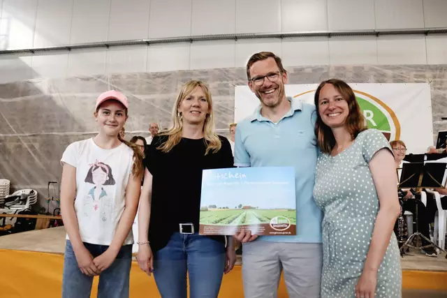 Der Hauptgewinn der Tombola ging in diesem Jahr an Marco Zelmer | Foto: BEHR AG 
