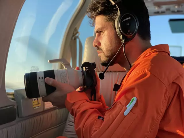 Als Medienkoordinator war Pourviseh bisher zwei Mal im Einsatz für Sea Watch | Foto: Sea Watch