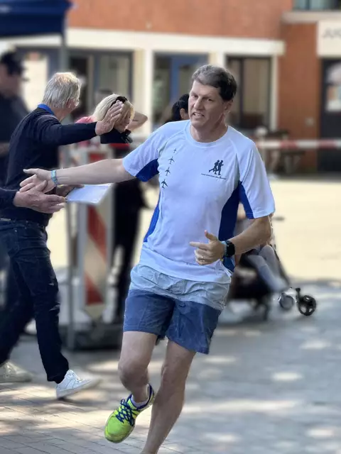 Lions-Präsident Florian Eilken lief auch | Foto: ssc