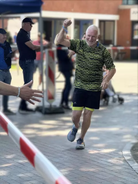 Organisator Friedrich Harre lief selber im letzten Lauf | Foto: ssc