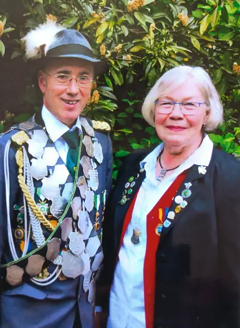 König André Schwanitz, "der Wiederholungstäter" und seine Königin Ute  | Foto: Verein