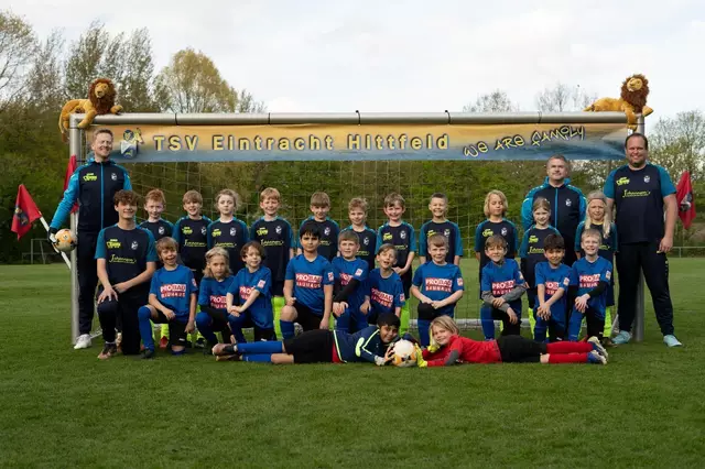 Die erfolgreiche U10 des TSV Eintracht Hittfeld | Foto: TSV Eintracht Hittfeld