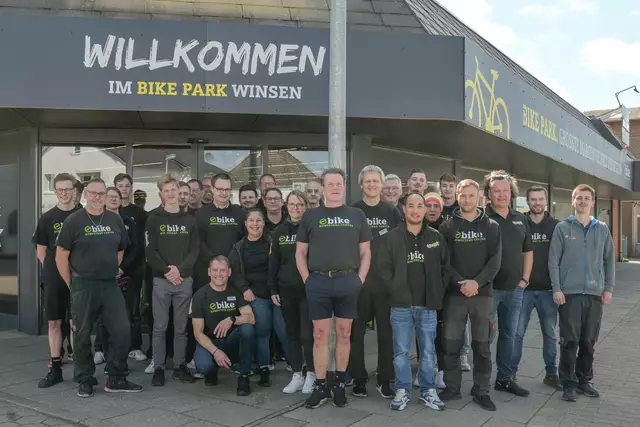 Das Team vom bike park Winsen | Foto: bike park Timm GmbH
