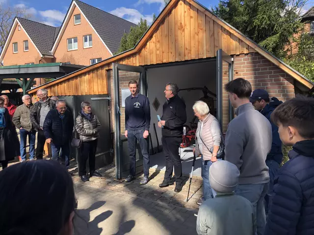 Bei der Eröffnung des Alte Spritzenhauses | Foto: Freiwillige Feuerwehr Samtgemeinde Hanstedt