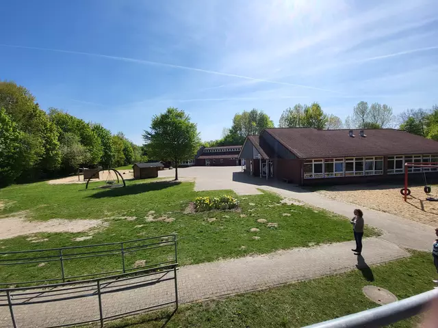 Ein traumhaftes Schulgelände lädt die Kinder ein, sich in den Pausen ordentlich auszutoben | Foto: sh