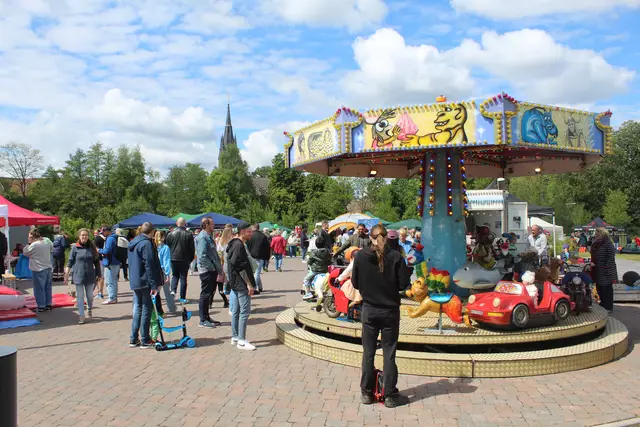 Für Groß und Klein gab es Unterhaltung auf dem Frühlingsmarkt | Foto: pm
