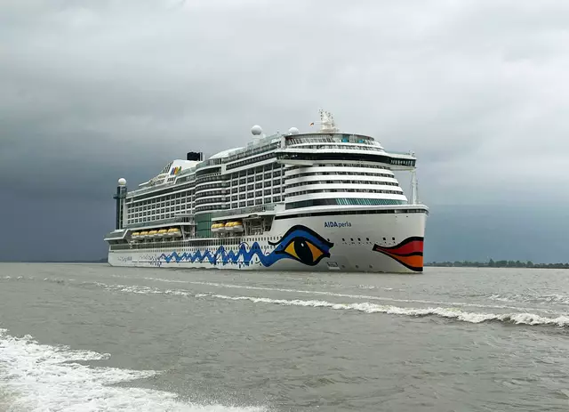 Der medizinische Notfall ereignete sich auf der AIDA Perla  | Foto: DLRG Stade