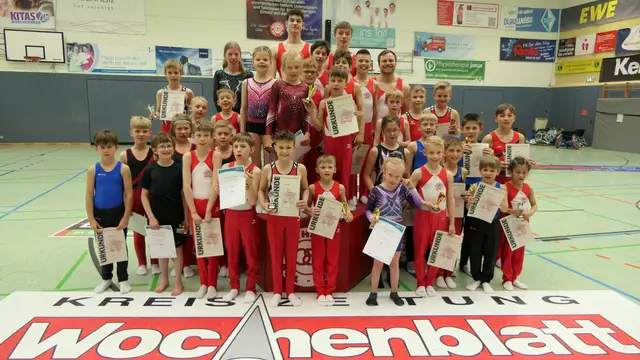 Mit siebzehn Siegen dominierten die Special-Olympics-Turnerinnen und -Turner sowie die leistungsorientierten 08-Akteure die Bezirks-Einzelmeisterschaften in der Buchholzer Nordheidehalle | Foto: Annett Stolp