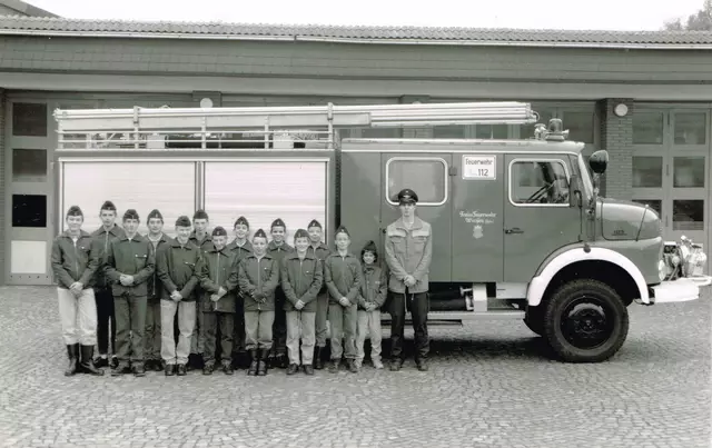 Die Jugendfeuerwehr Winsen 1991 | Foto: Burkhard Giese