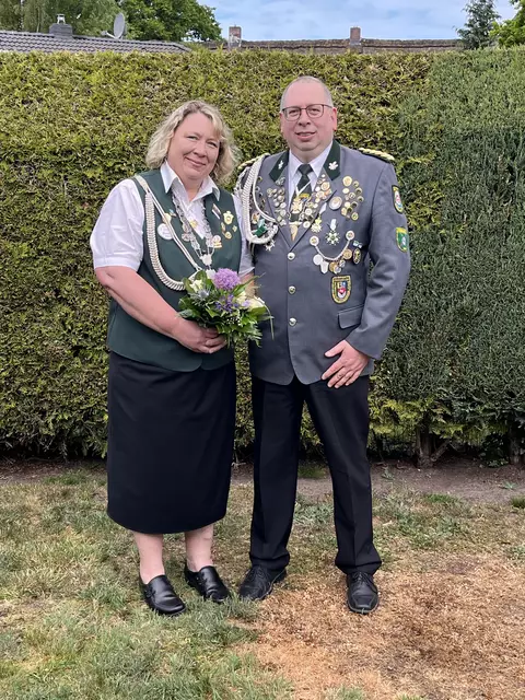 Beste aller besten Damen Stefanie Cordes und König aller Könige Marc Lichtmess | Foto: SV Fredenbeck
