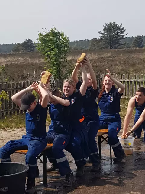 Spaß gehört zur Jugendfeuerwehr dazu | Foto: Feuerwehr
