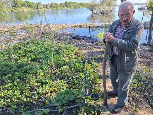Erich Becken am Junkernfeldsee | Foto: C. Weede