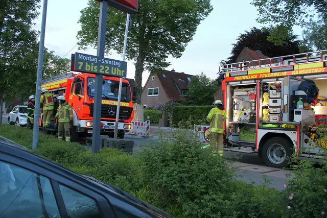 Auch die Gruppe „Messen und Spüren“ der Kreisfeuerwehr kam zum Einsatz | Foto: Feuerwehr Stade