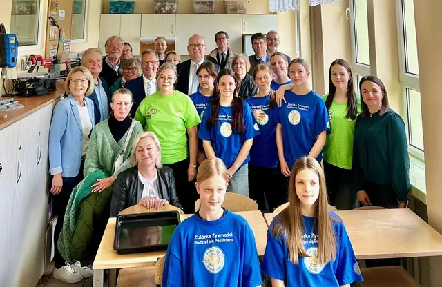 Besuch einer Schule in Goldap | Foto: Landkreis Stade