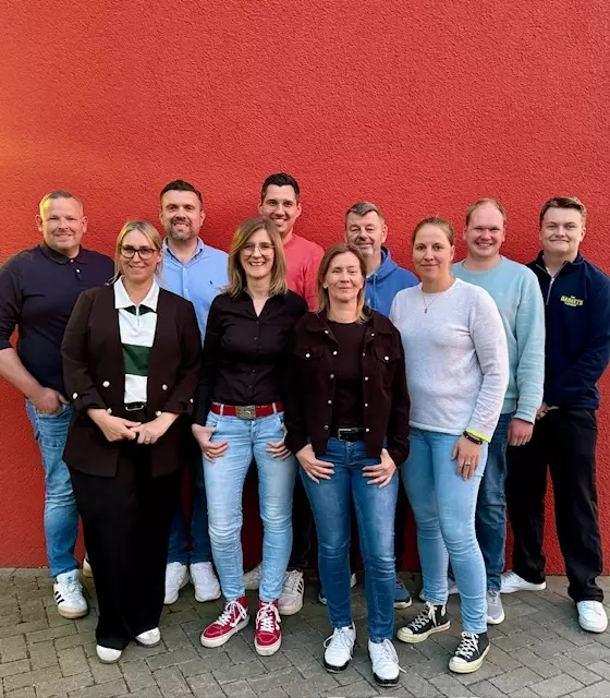 hintere Reihe v.l.n.r.: Oliver Holtermann, Andy Kokoc, Carsten Eschenbach, 
Hartmut Pietsch, Florian Kunze, Linus Schäfers
vordere Reihe v.l.n.r.: Vivian Santjer, Frauke Langen, Susanne Holst, Saskia Peters