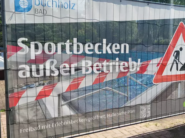 Im Mai 2026 soll das Sportbecken wieder in Betrieb gehen | Foto: Stefanie Hansen