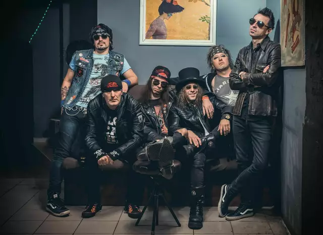Die laut Veranstalter "beste Cover-Band von Guns N' Roses in ganz Europa": Dust N' Bones | Foto: SZILI LASZLO
