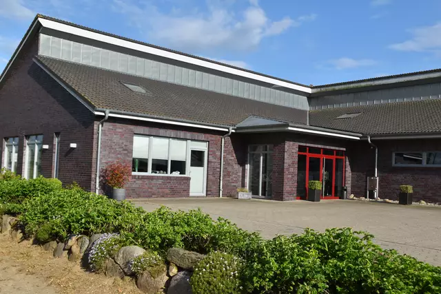 Der Eingangsbereich des Trauerhauses in Rosengarten-Nenndorf | Foto: Axel-Holger Haase