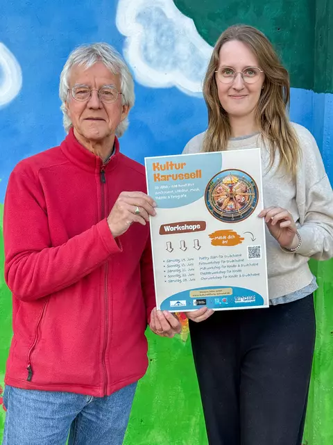 Matthias Clausen und Katja von Gierke | Foto: Henriette Löbbecke