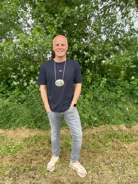 Bürgerkönig Patrick Weber  | Foto: A.Gräpel-Franz /Schützengilde Estebrügge