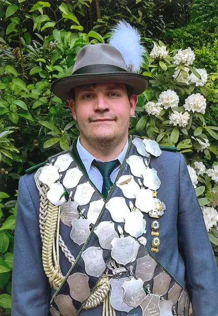 Daniel Bauhahn ist der neue Schützenkönig des KKS "Tell" Buchholz | Foto: KKS "Tell" Buchholz von 1930 e. V.