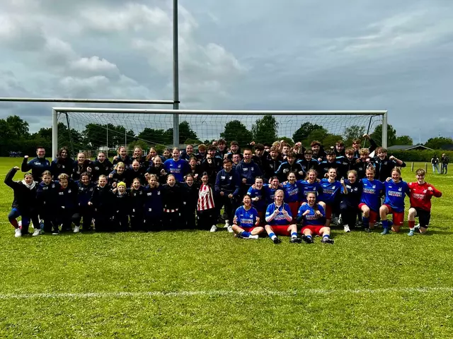 Die Teams des FC Rosengarten beim Alborg City Cup 2025  | Foto: FCR