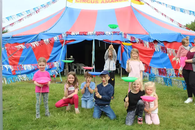 Das Tellerdrehen klappt schon wie bei den Profis | Foto: pm