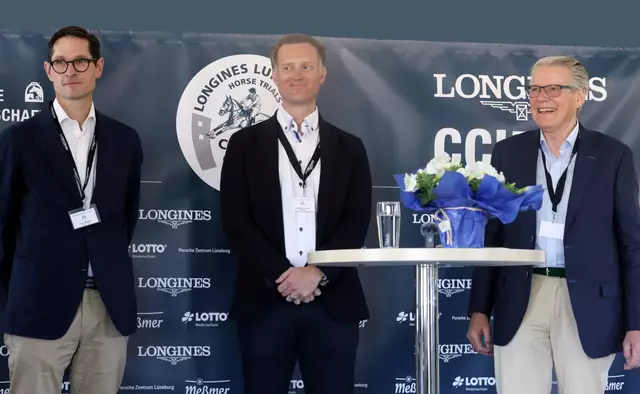Das neue TGL-Trio in Luhmühlen (v. li.): Felix Manzke, Christian Siemer (beide Gesellschafter) und Rembert Kübel-Heising | Foto: cc