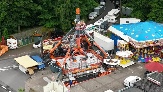 Ein Highlight des diesjährigen Pfingstmarkts: das neue Karussell „Mad Max" der Schaustellerfamilie Schaak. | Foto: Heimatverein Neukloster e.V.