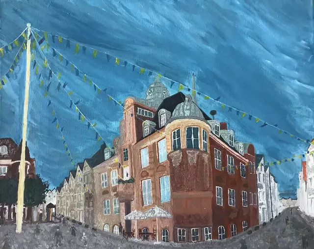 Die Bilder der Schüler sind in der Ausstellung zu sehen | Foto: IGS