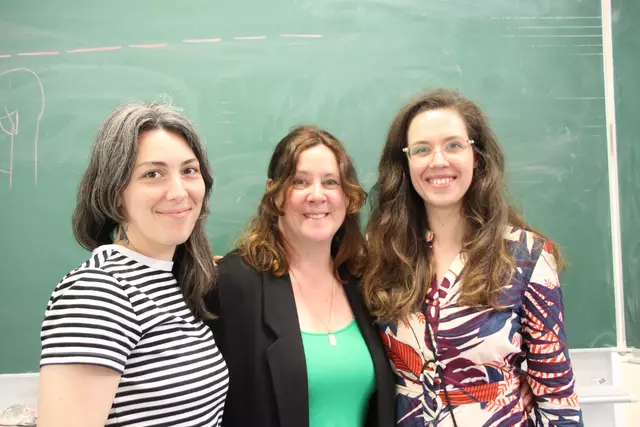 Haben das Projekt ins Leben gerufen und begleitet: die Lehrerinnen (v. li.) Antonia Etzold, Pia Fischer und Franziska Sopha