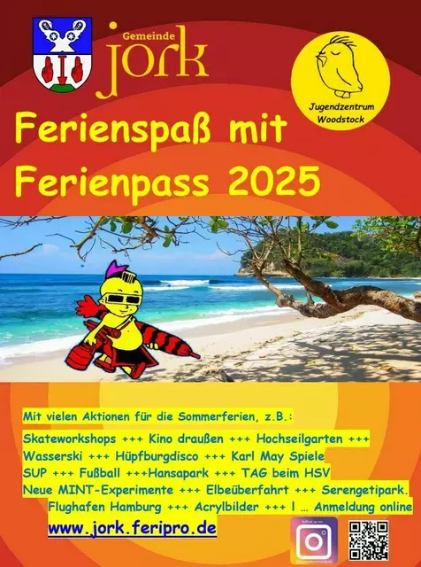 Das Titelblatt des Jorker Ferienprogramms | Foto: Gemeinde Jork