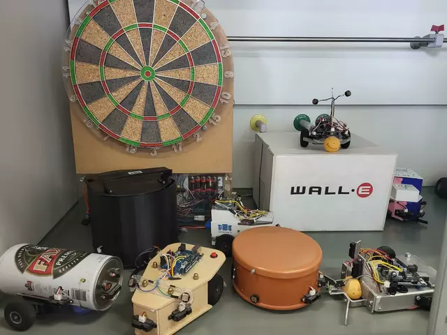 Kreative Ergebnisse: Von den Studierenden entwickelte Roboter