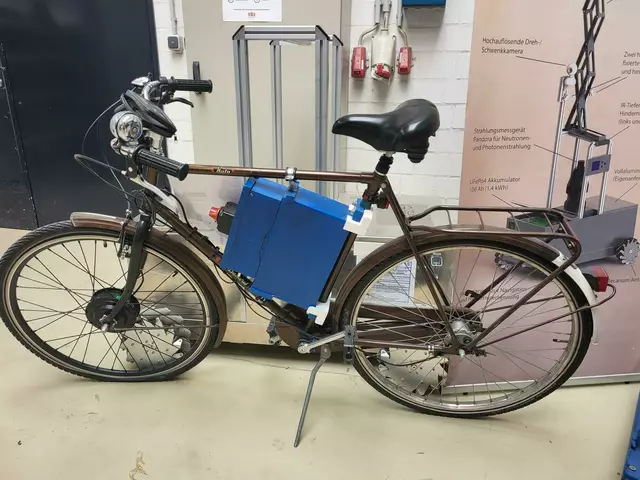 Ein E-Bike mit Stromerzeugung