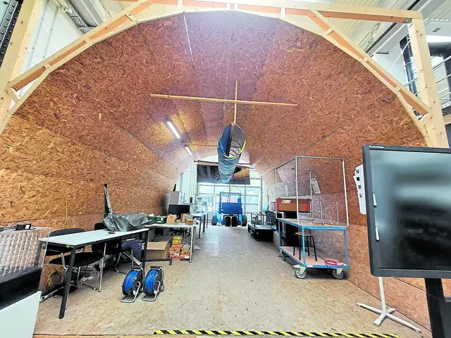 Der Nachbau des DESY-Tunnels in der hs 21